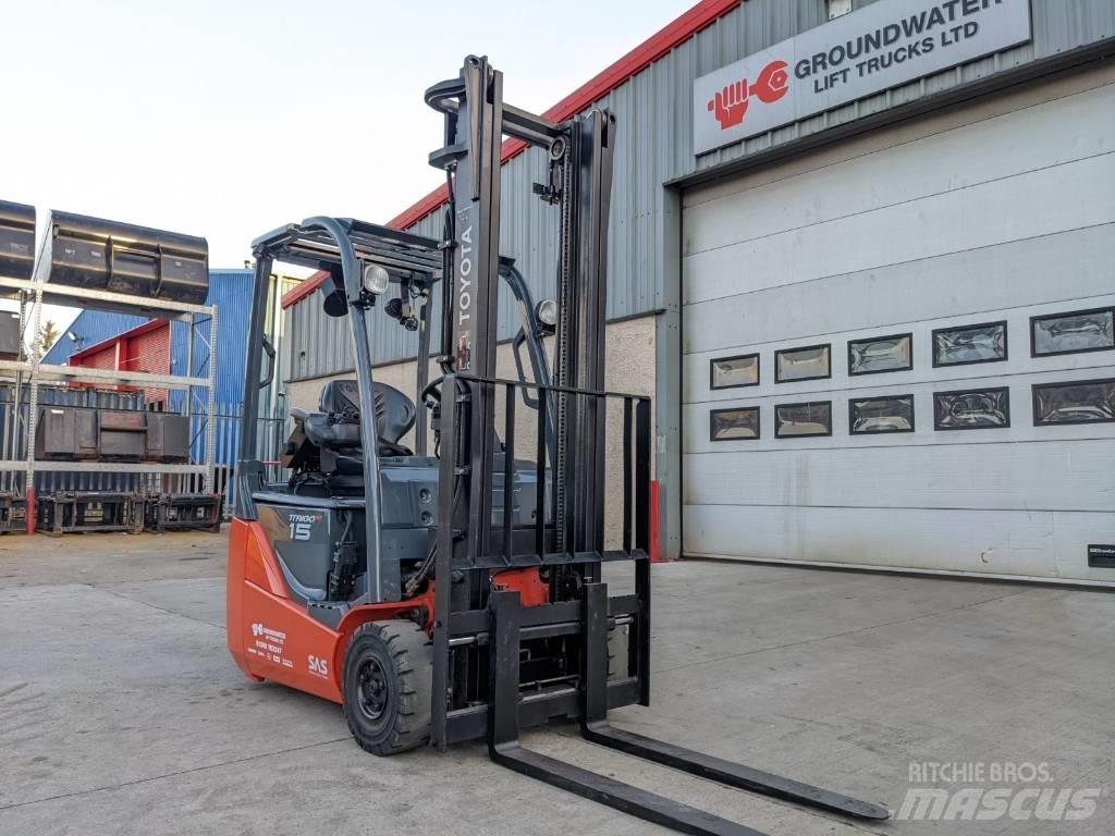 Toyota 8FBE15T Wózki elektryczne