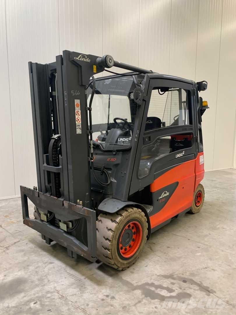 Linde E50/600L Wózki elektryczne