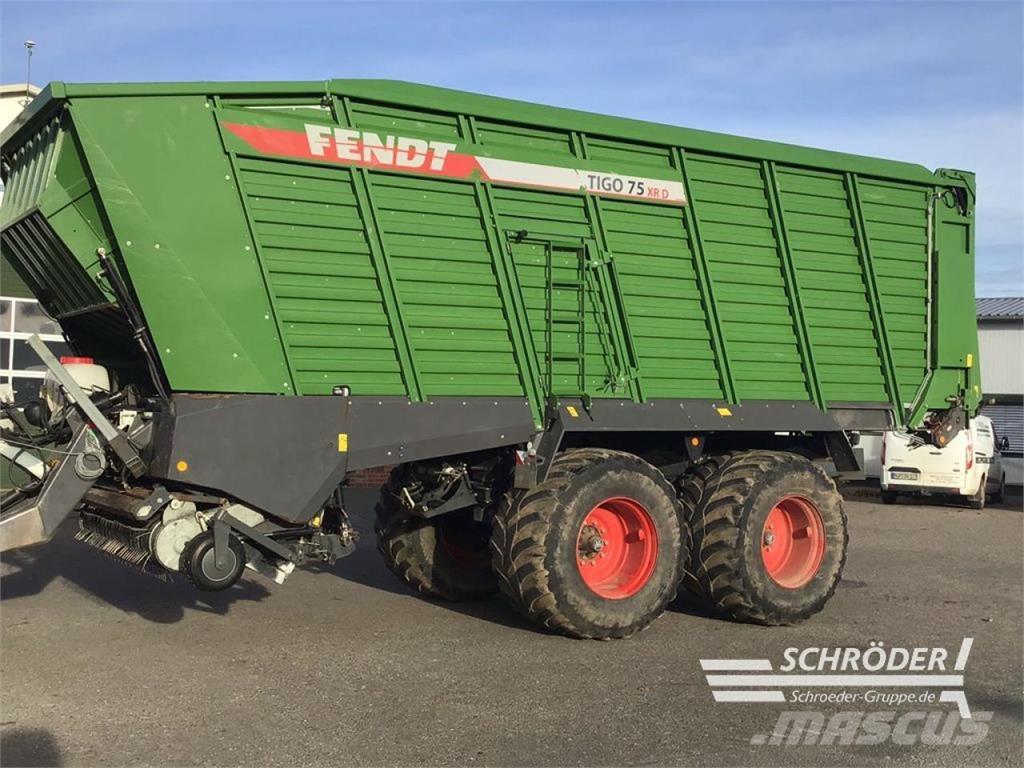 Fendt TIGO 75 XR Przyczepy samozaładowcze