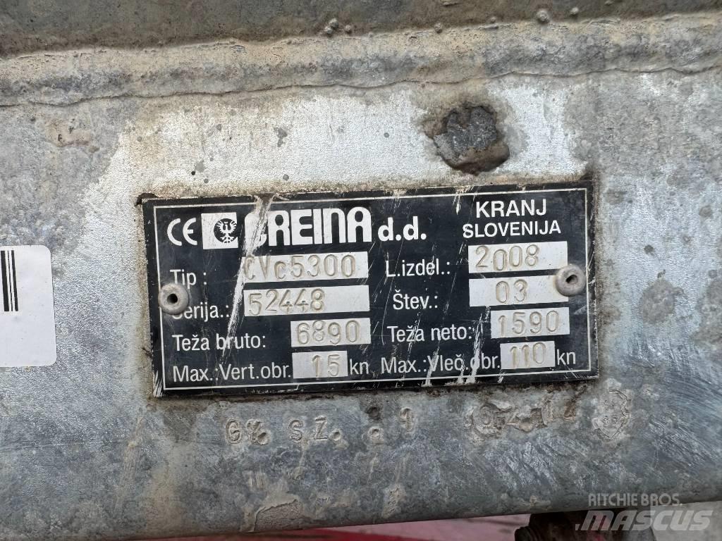  creina Szippantó Przyczepy cysterny