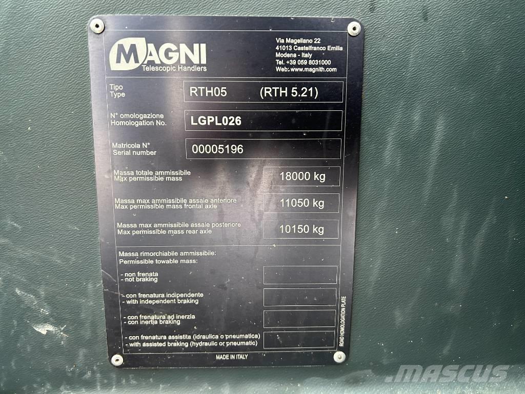 Magni RTH 5.21 Ładowarki teleskopowe