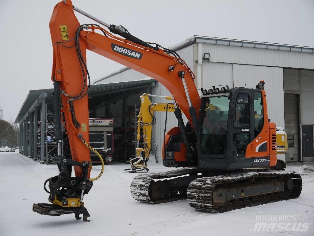 Doosan DX 140 LCR-5 Koparki gąsienicowe