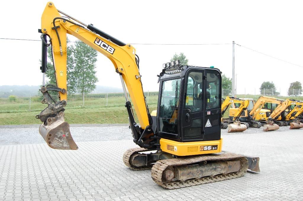 JCB 55Z-1 Aircon Minikoparki