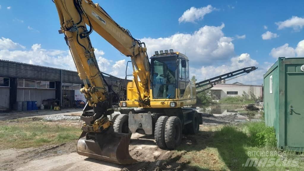 Komatsu PW 140-7 Koparki kołowe