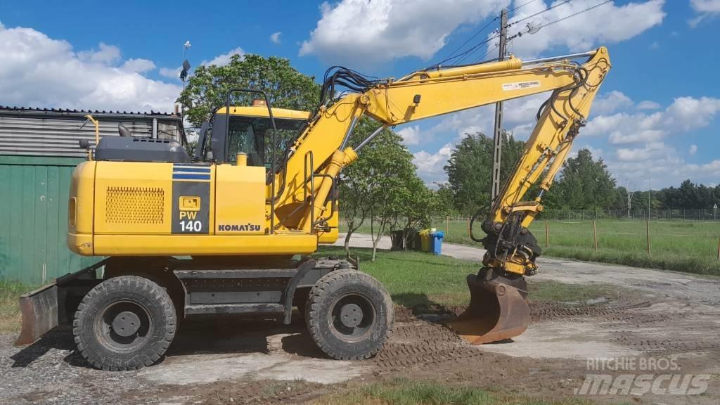 Komatsu PW 140-7 Koparki kołowe