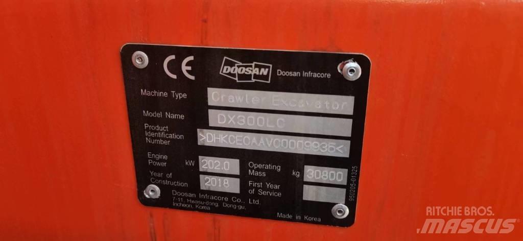 Doosan DX 300 Koparki gąsienicowe