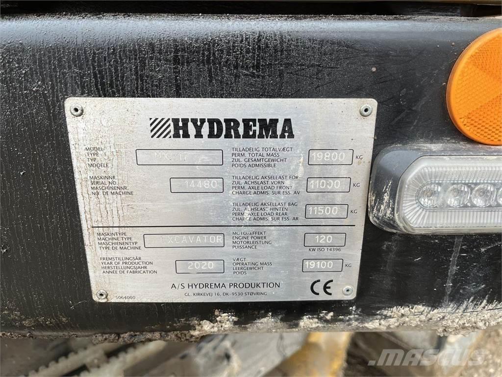 Hydrema MX17 Koparki kołowe
