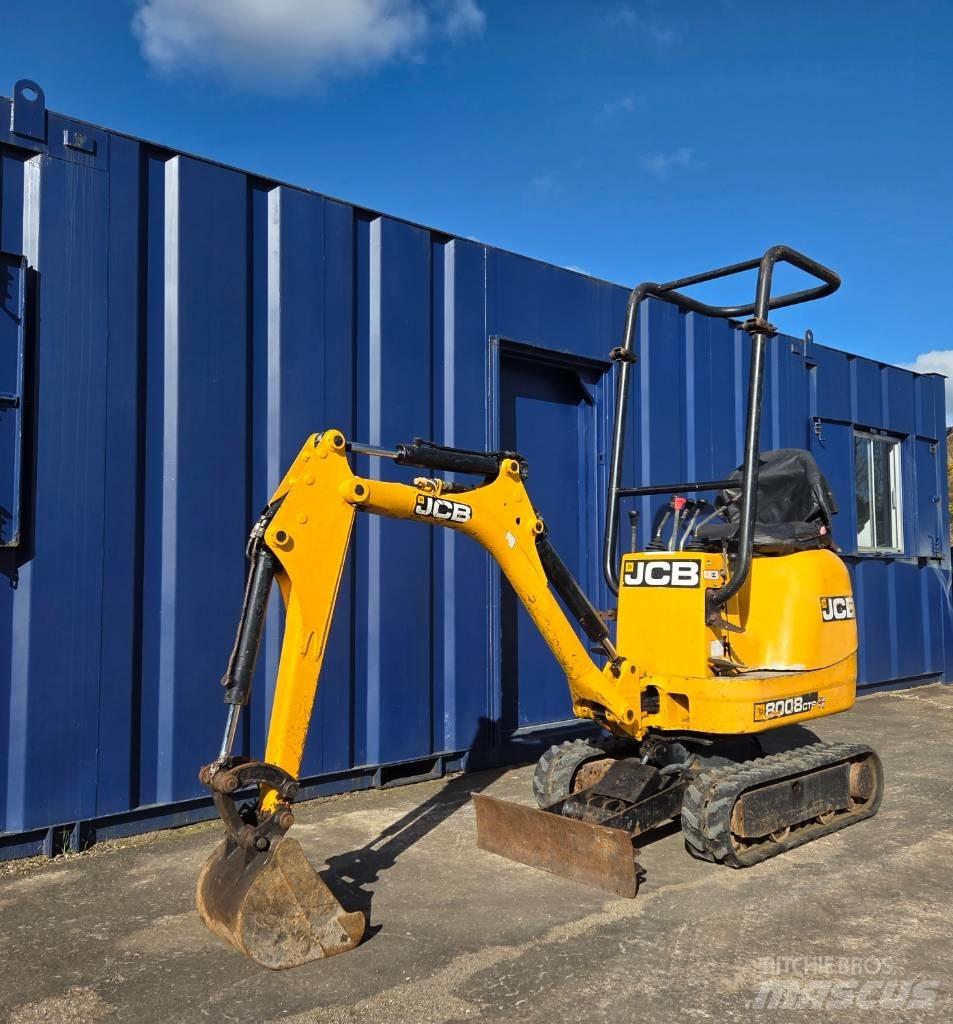 JCB 8008 CTS 3 Bkts Minikoparki