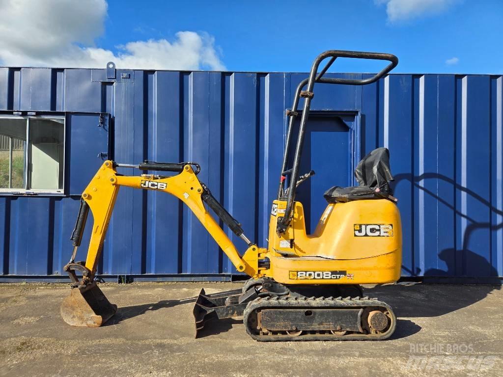 JCB 8008 CTS 3 Bkts Minikoparki