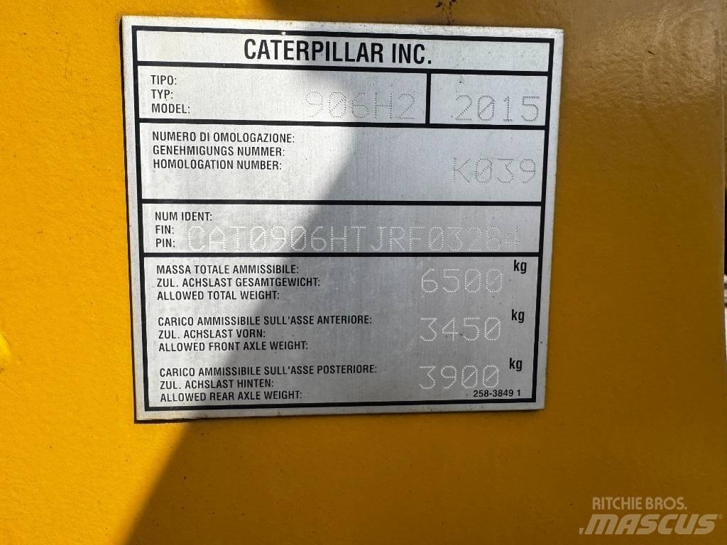 CAT 906H2 Ładowarki kołowe