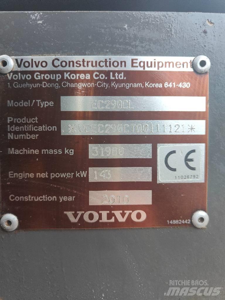 Volvo EC 290 C L Koparki gąsienicowe