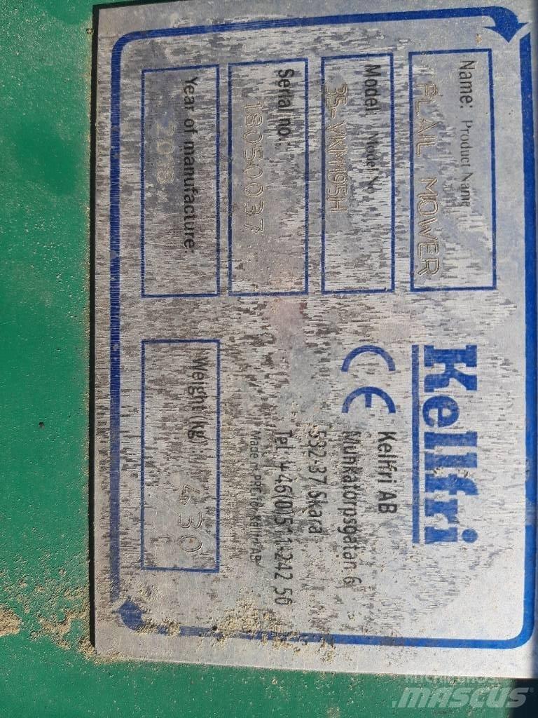 Kellfri VKM195 Kosiarki łąkowe i wykaszarki