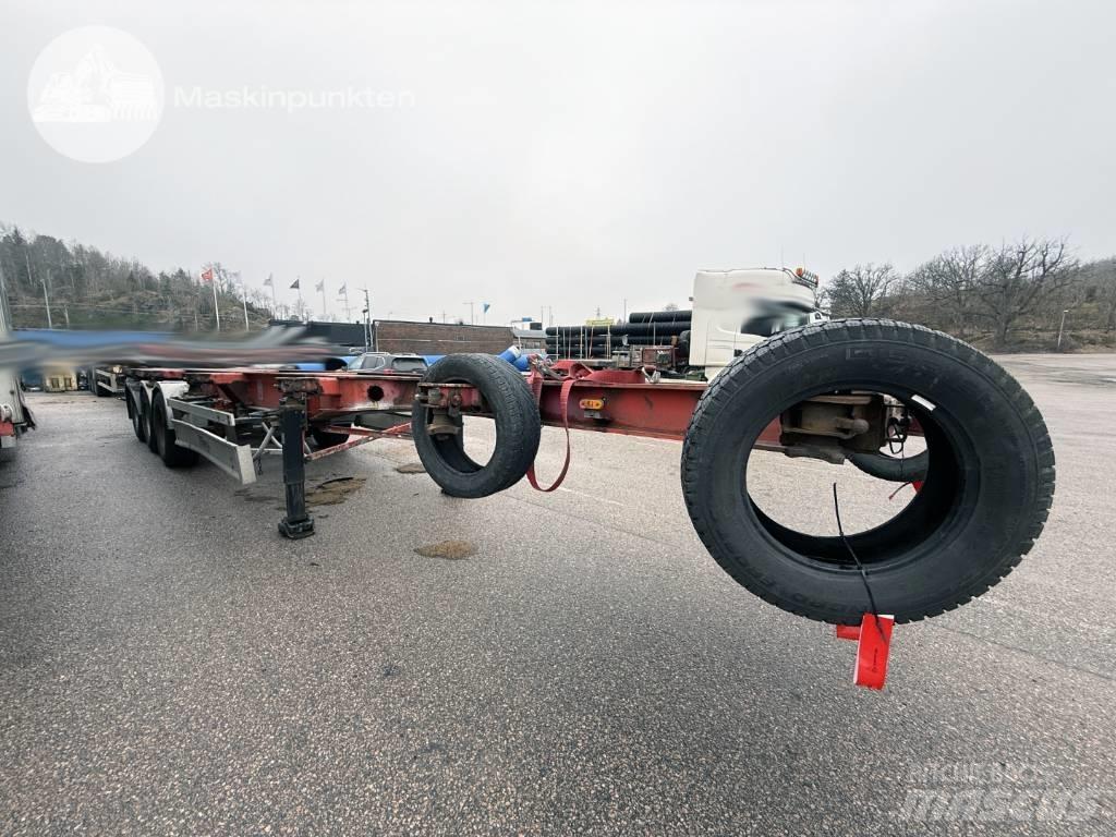 Fliegl SDS 400 Naczepy do transportu kontenerów
