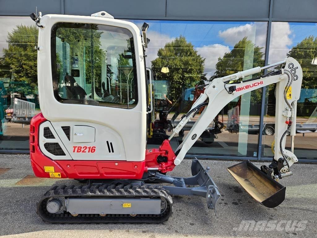 Takeuchi TB 216 Minikoparki