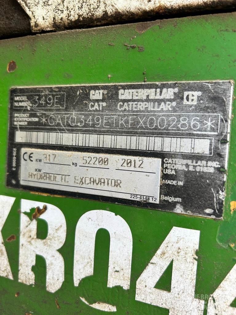 CAT 349EL VG Koparki gąsienicowe