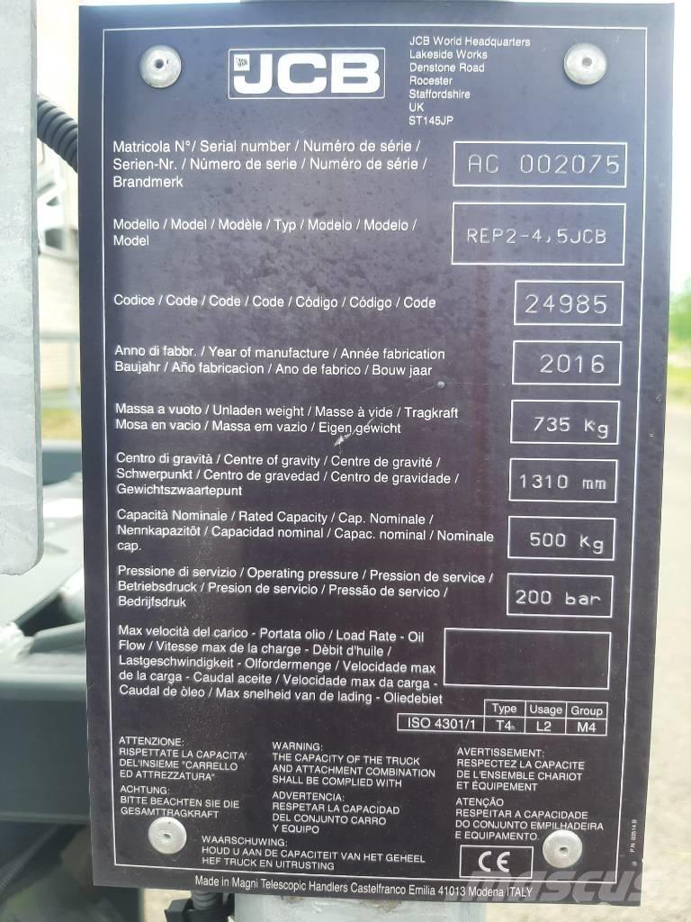 JCB REP 2-4,5 JCB Łyżki do ładowarek