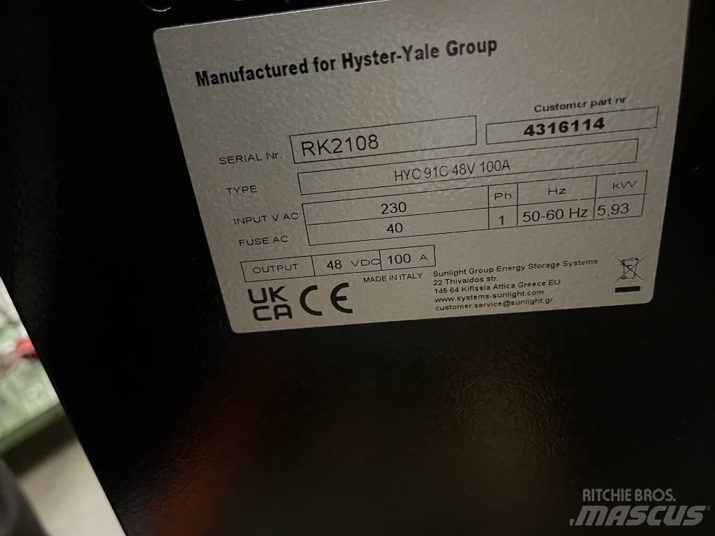 Hyster H91C Ładowarki