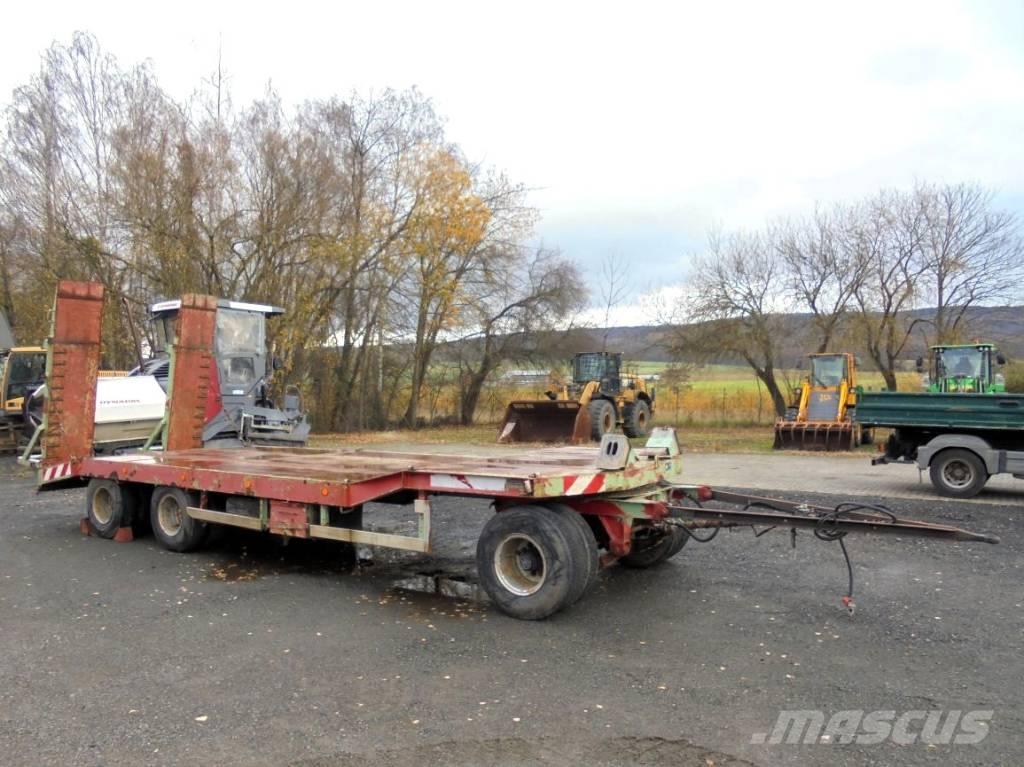 Goldhofer TU 3 Przyczepy niskopodłogowe