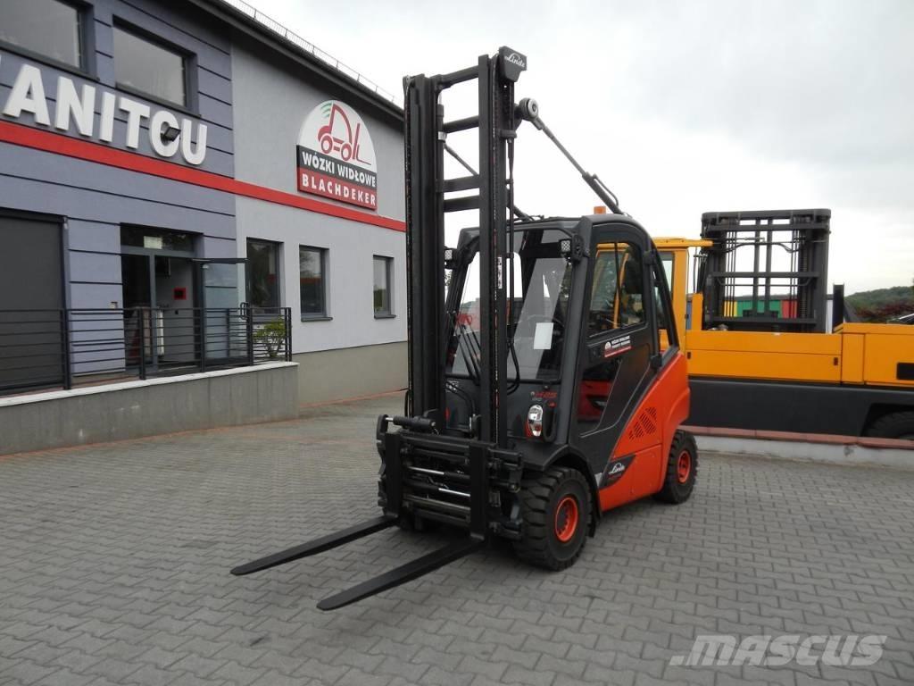 Linde H25T-02 Wózki LPG