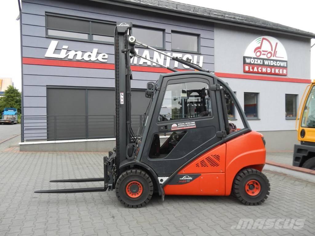 Linde H25T-02 Wózki LPG