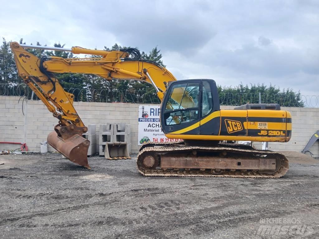 JCB JS 210 Koparki gąsienicowe