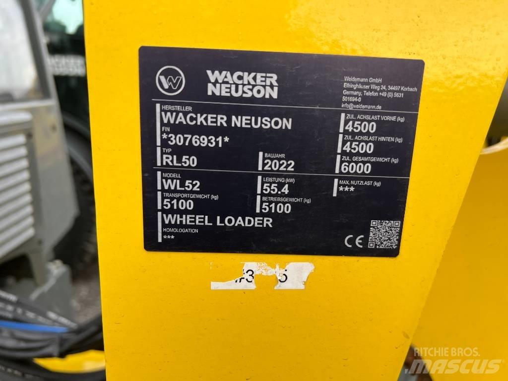 Wacker Neuson WL 52 Ładowarki kołowe