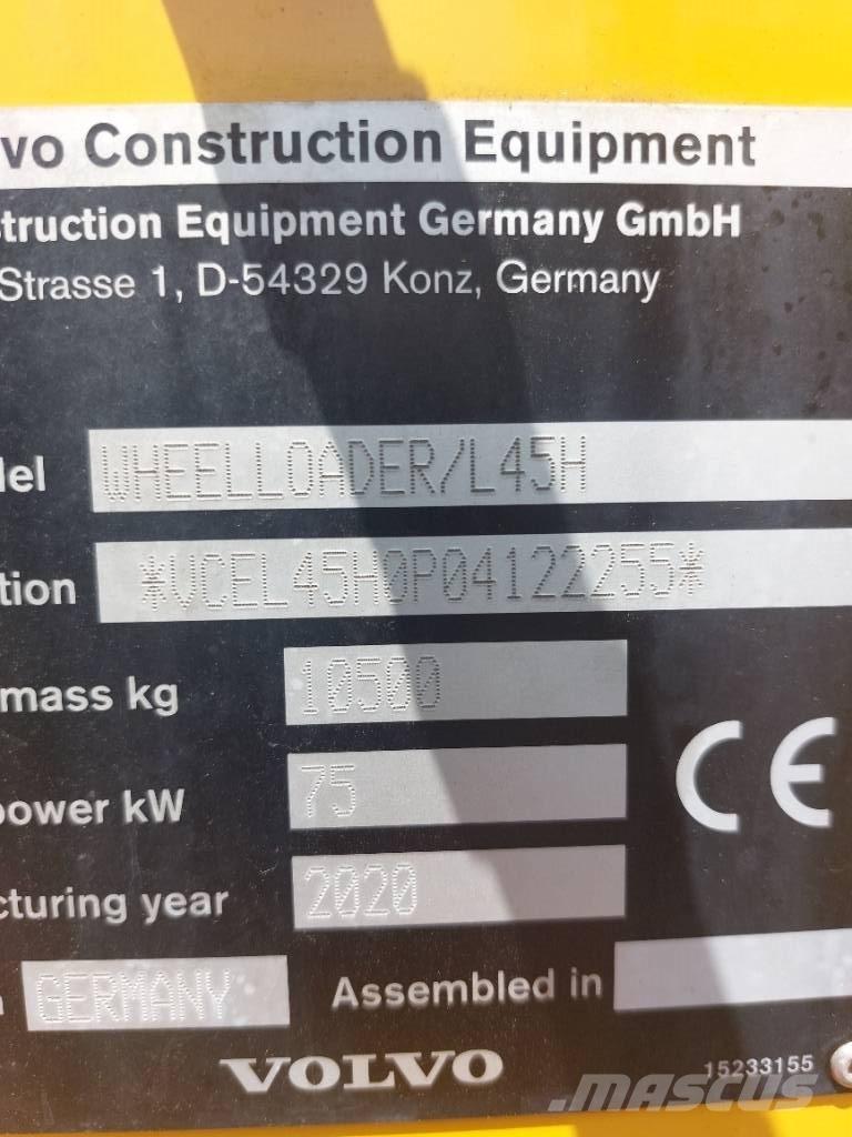 Volvo L 45 H Ładowarki kołowe