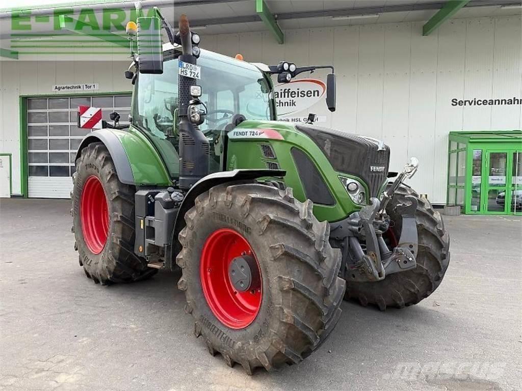 Fendt 724 vario s4 Ciągniki rolnicze