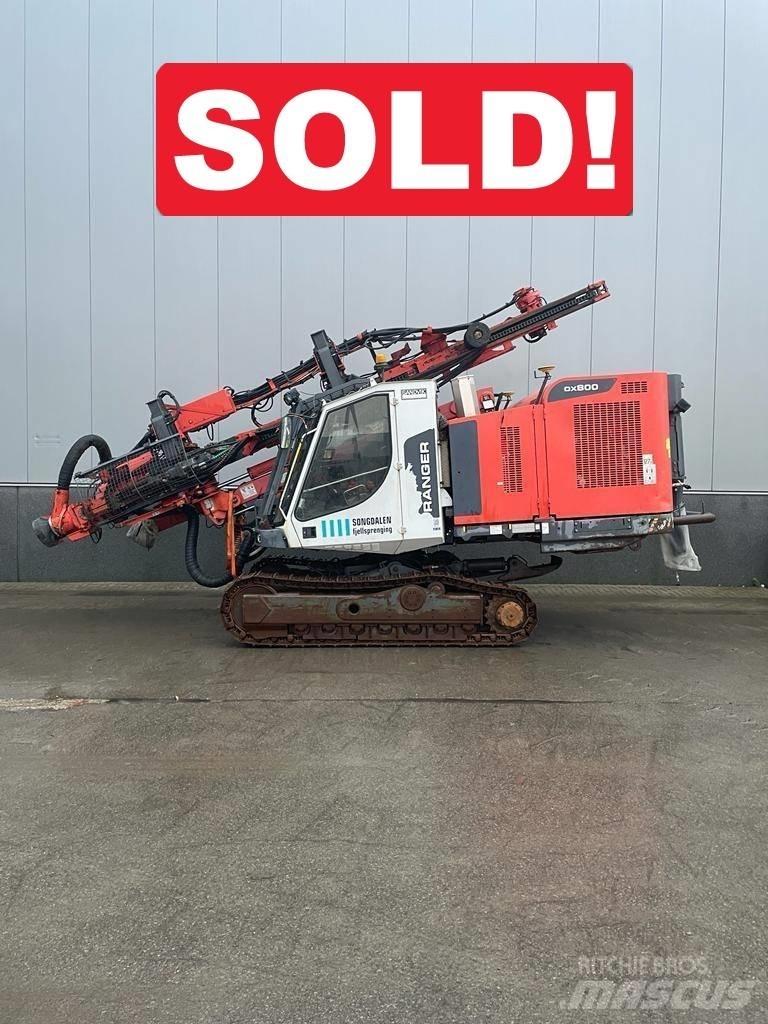 Sandvik DX800 Wiertnice do nawierzchni