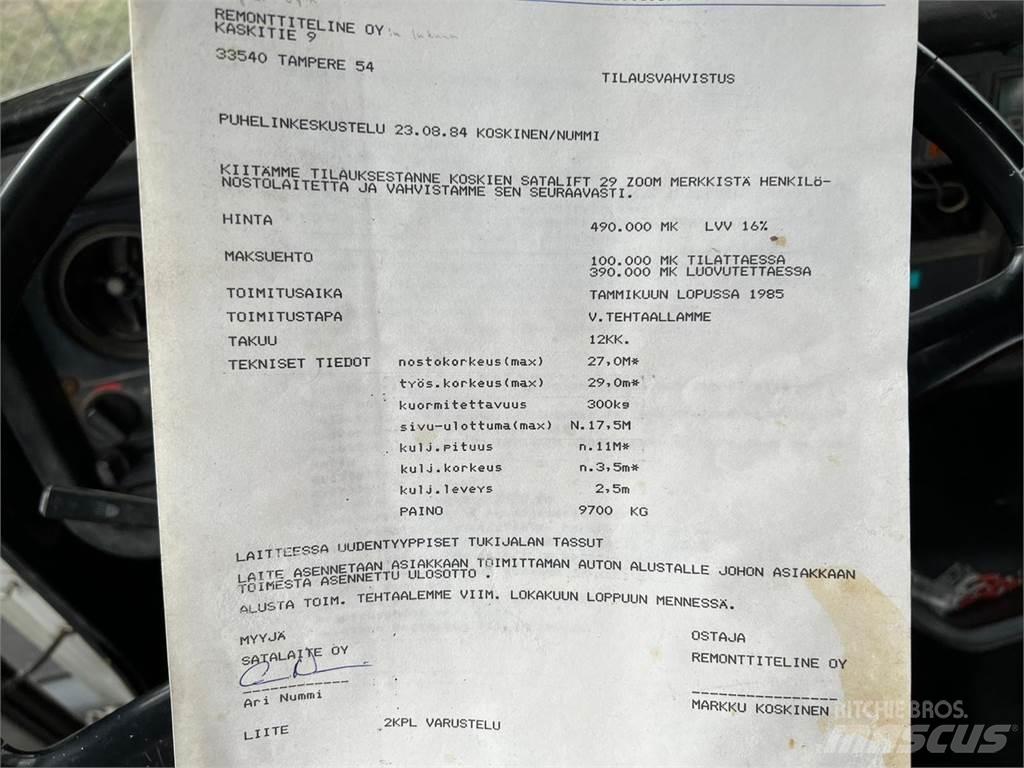 Volvo N12-1-V-6X2 Żurawie samochodowe