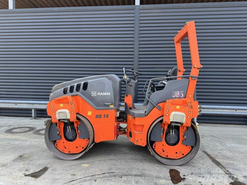 Hamm HD 14 VV Walce dwubębnowe