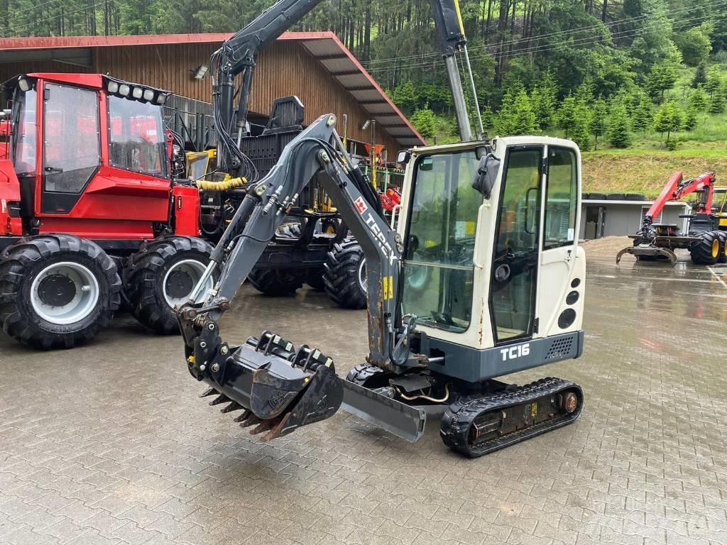Terex TC 16 Minikoparki