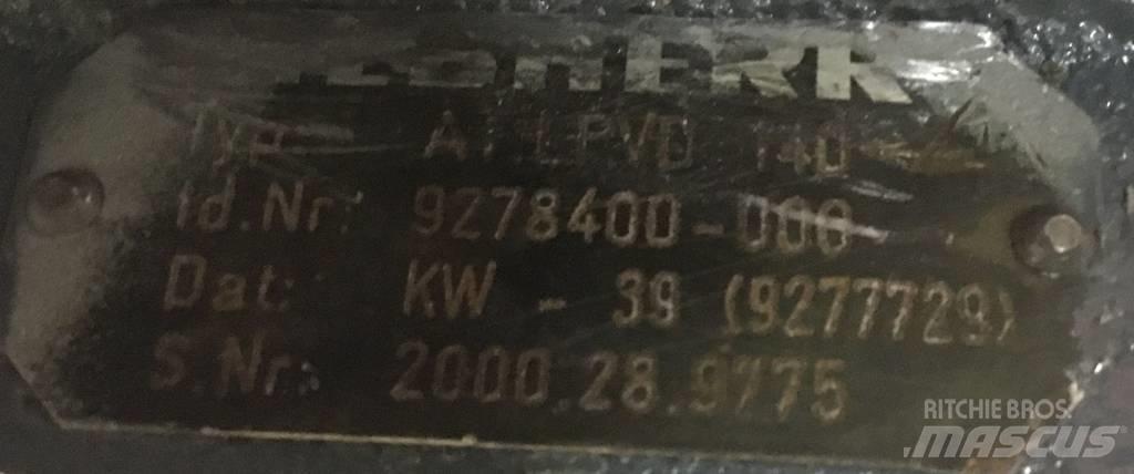 Liebherr LPVD 140 Hydraulika