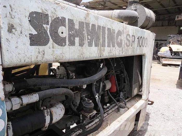 Schwing SP1000 Samojezdne pompy do betonu
