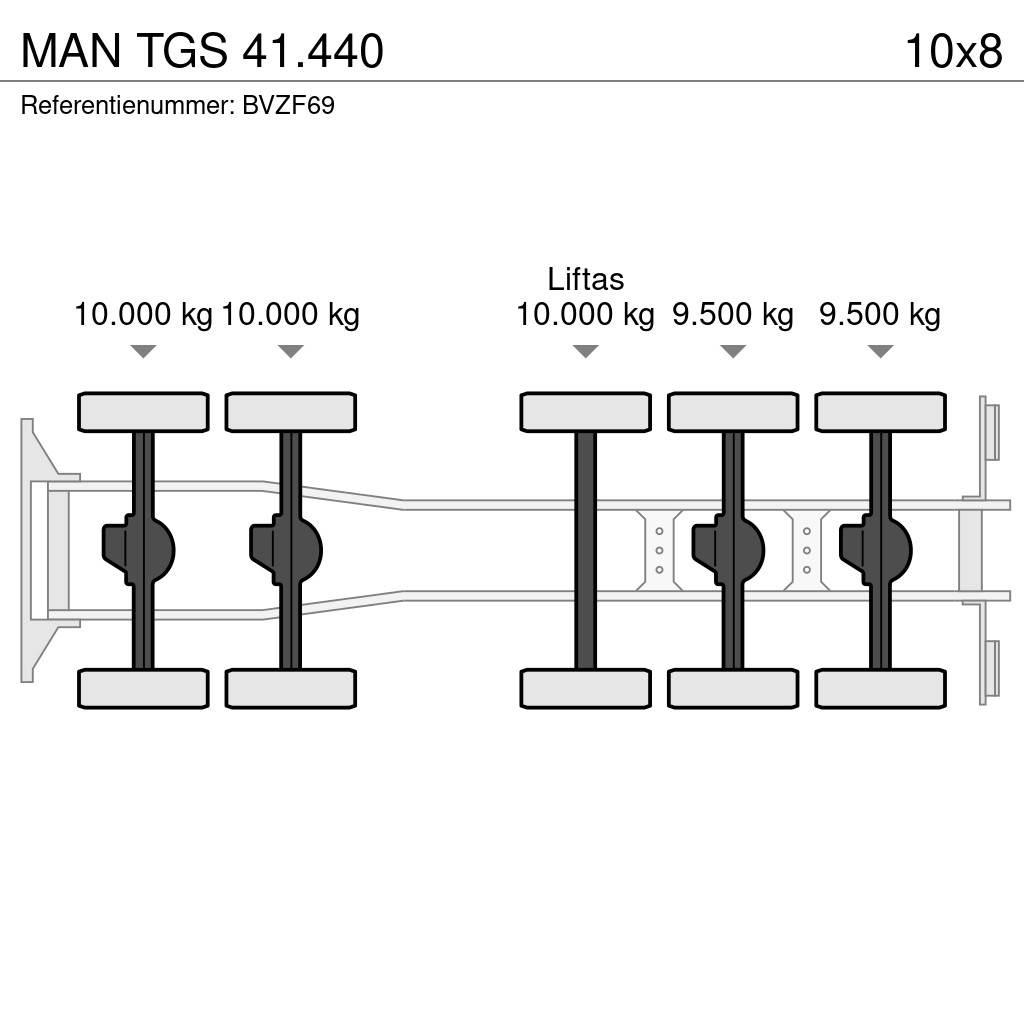 MAN TGS 41.440 Wywrotki