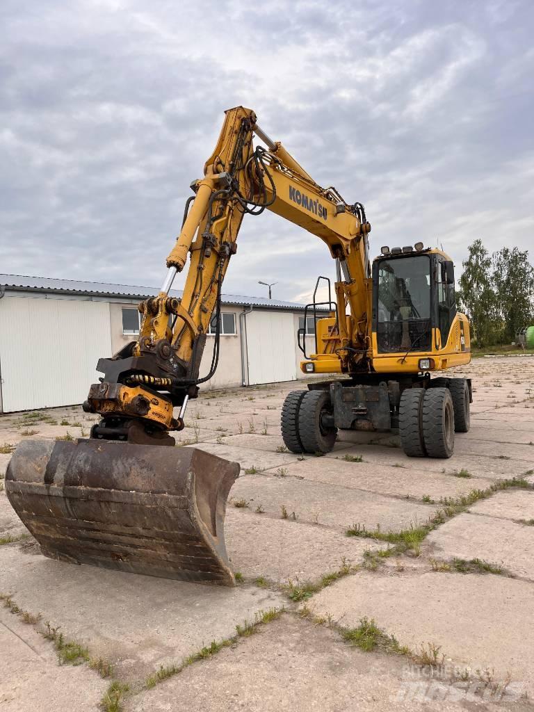 Komatsu 160 PW Koparki kołowe