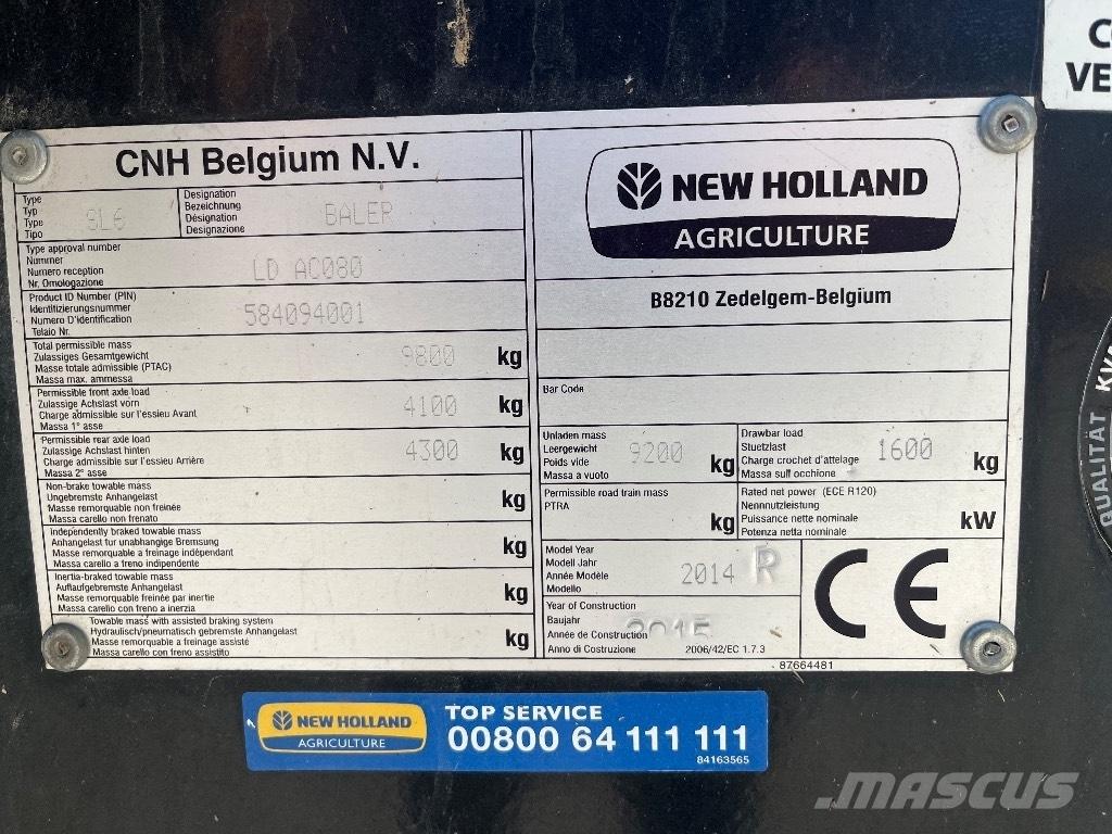 New Holland 1290 Prasy kostkujące
