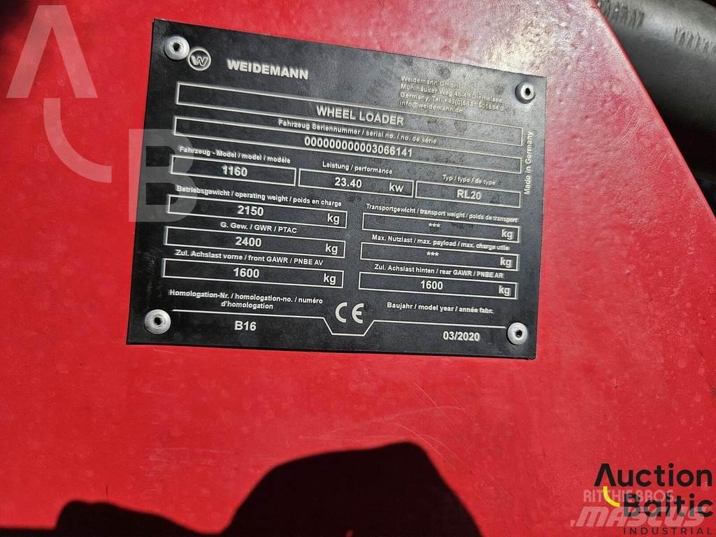Weidemann 1160 Ładowarki kołowe