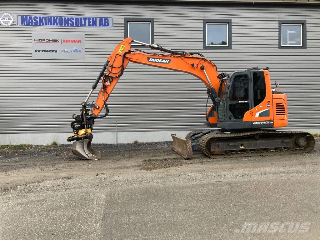 Doosan DX 140 LCR Koparki gąsienicowe