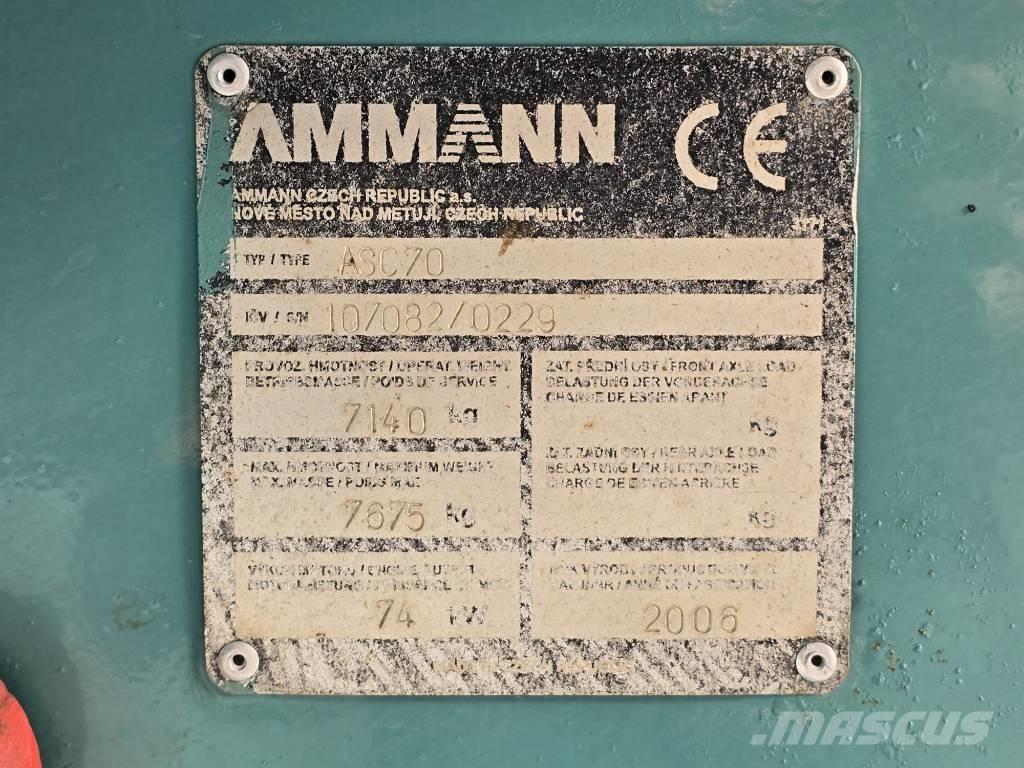 Ammann ASC 70 Walce typu kombi