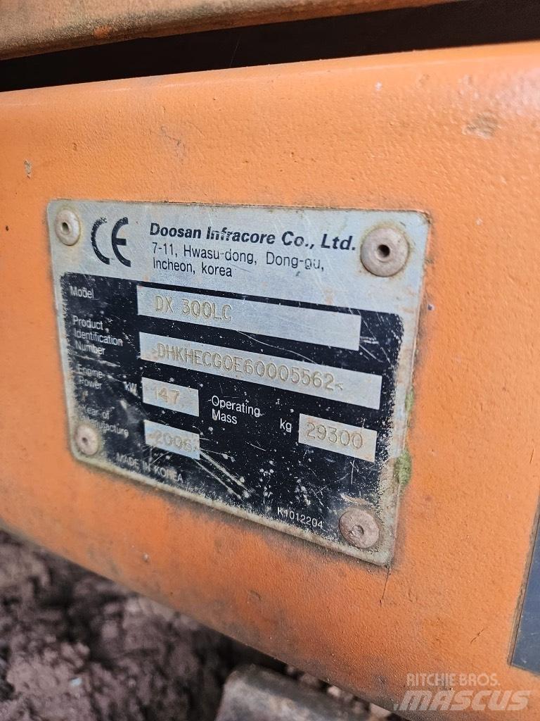 Doosan DX 300 LC-5 Koparki gąsienicowe