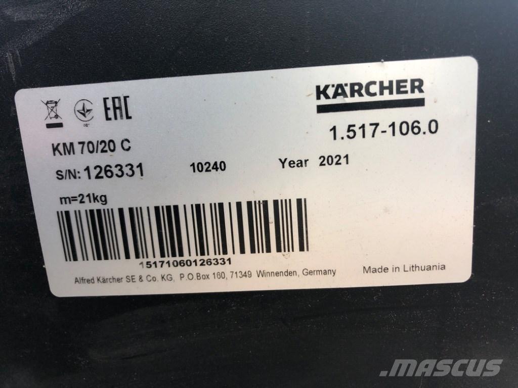 Kärcher KM 70/20 C Zamiatarki - Zgarniarki - Odśnieżarki