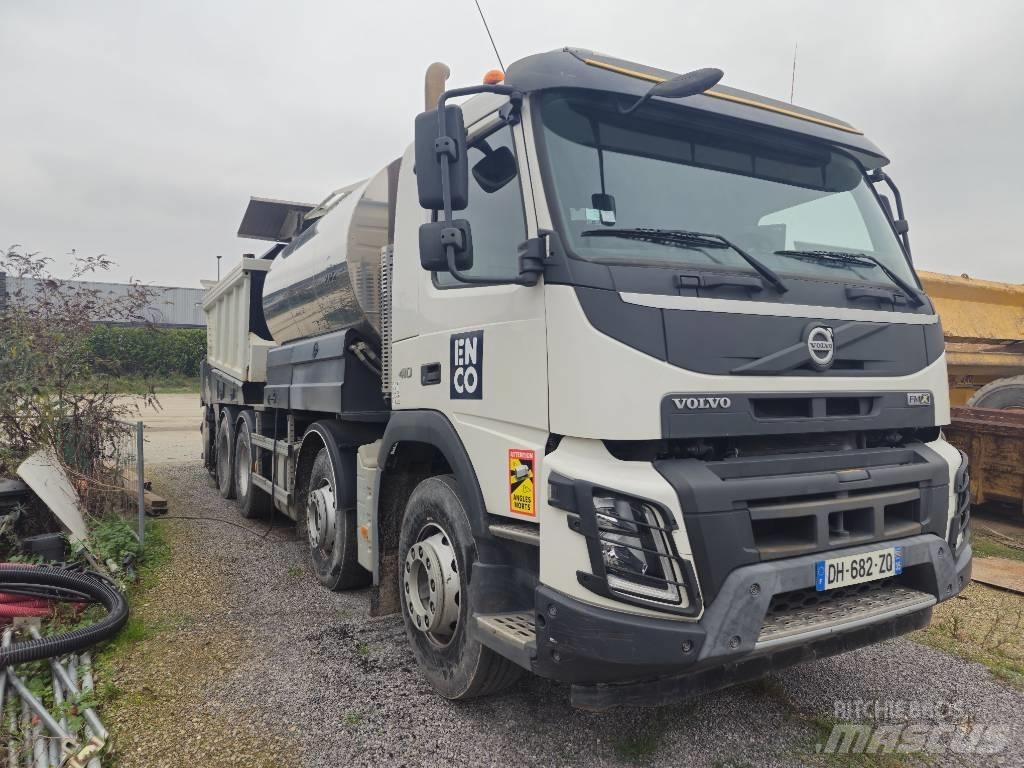 Volvo FMX 410 Termiczne pojemniki do asfaltu