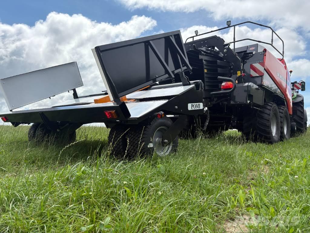 Pomi X 3 Przyczepy do przewozu słomy w belach