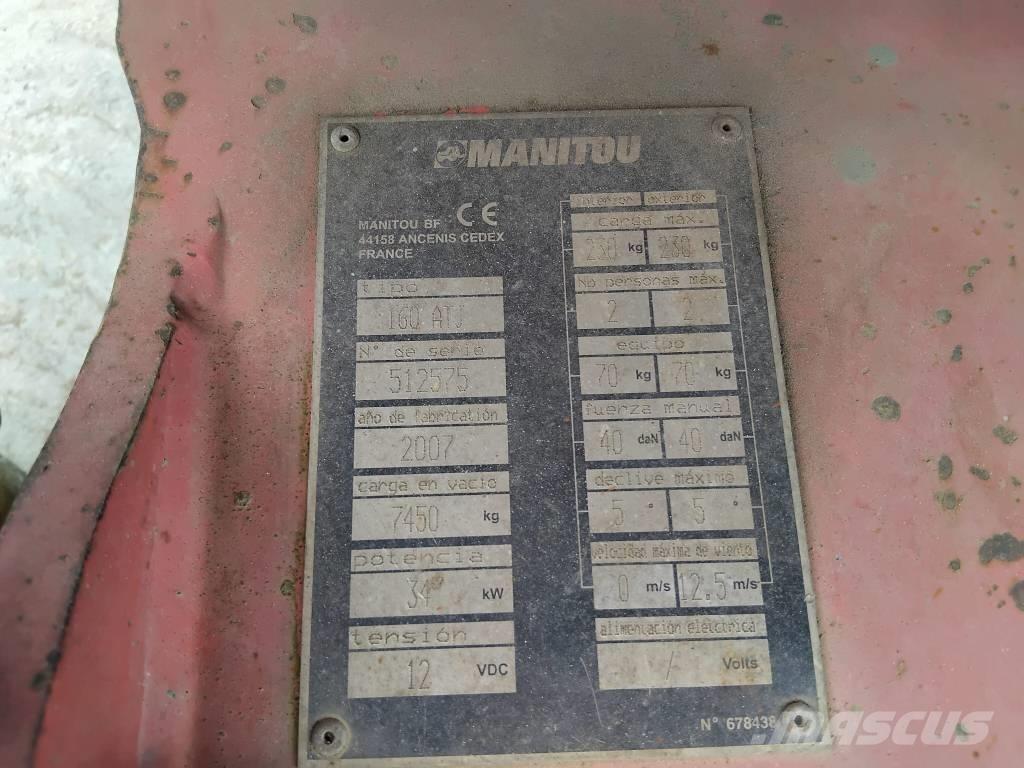 Manitou 160 ATJ Podnośniki przegubowe