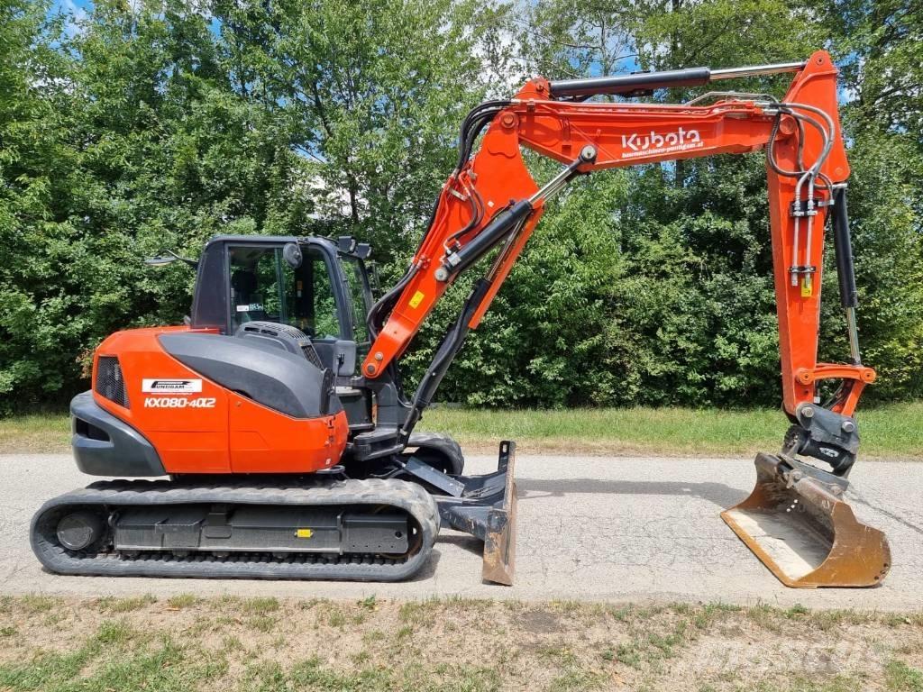 Kubota KX 080-4a2 Midikoparki  7t - 12t