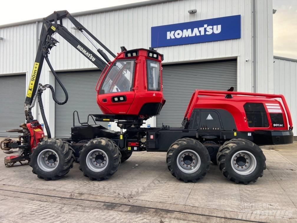 Komatsu 901XC Harwestery