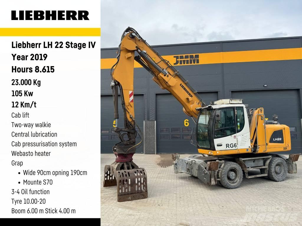 Liebherr LH 22 Koparki przeładunkowe