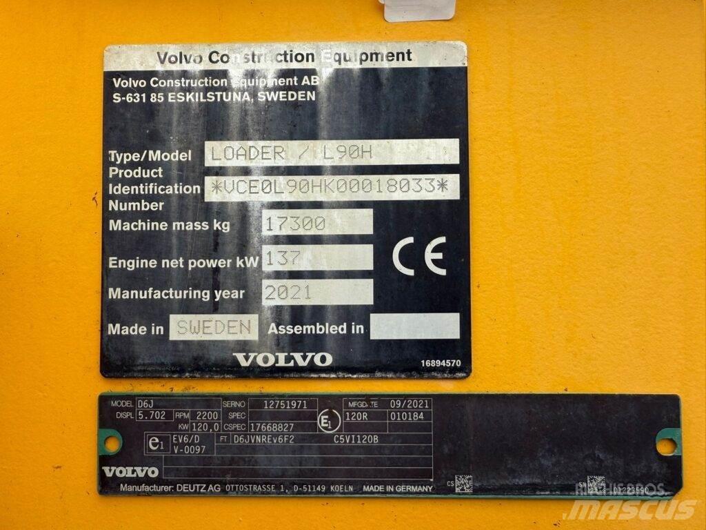 Volvo L90H Ładowarki kołowe
