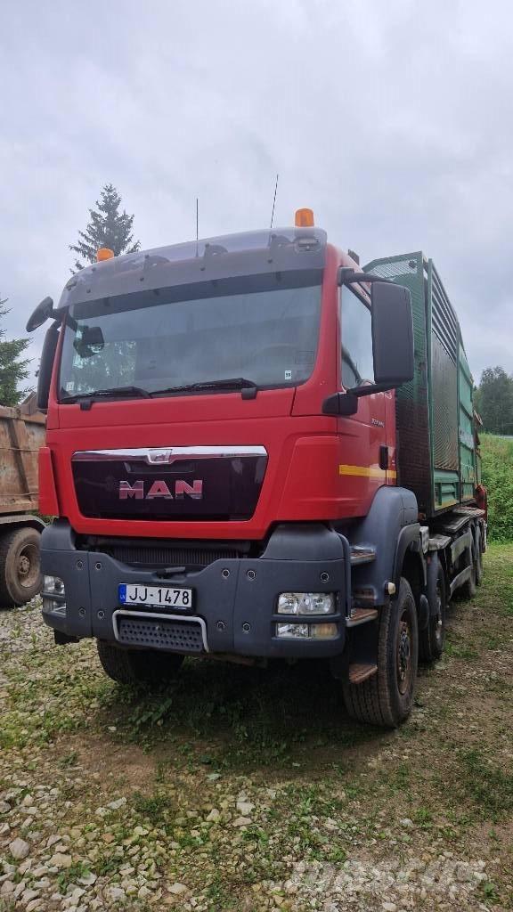 MAN TGS + Neuson 1266 Rębaki